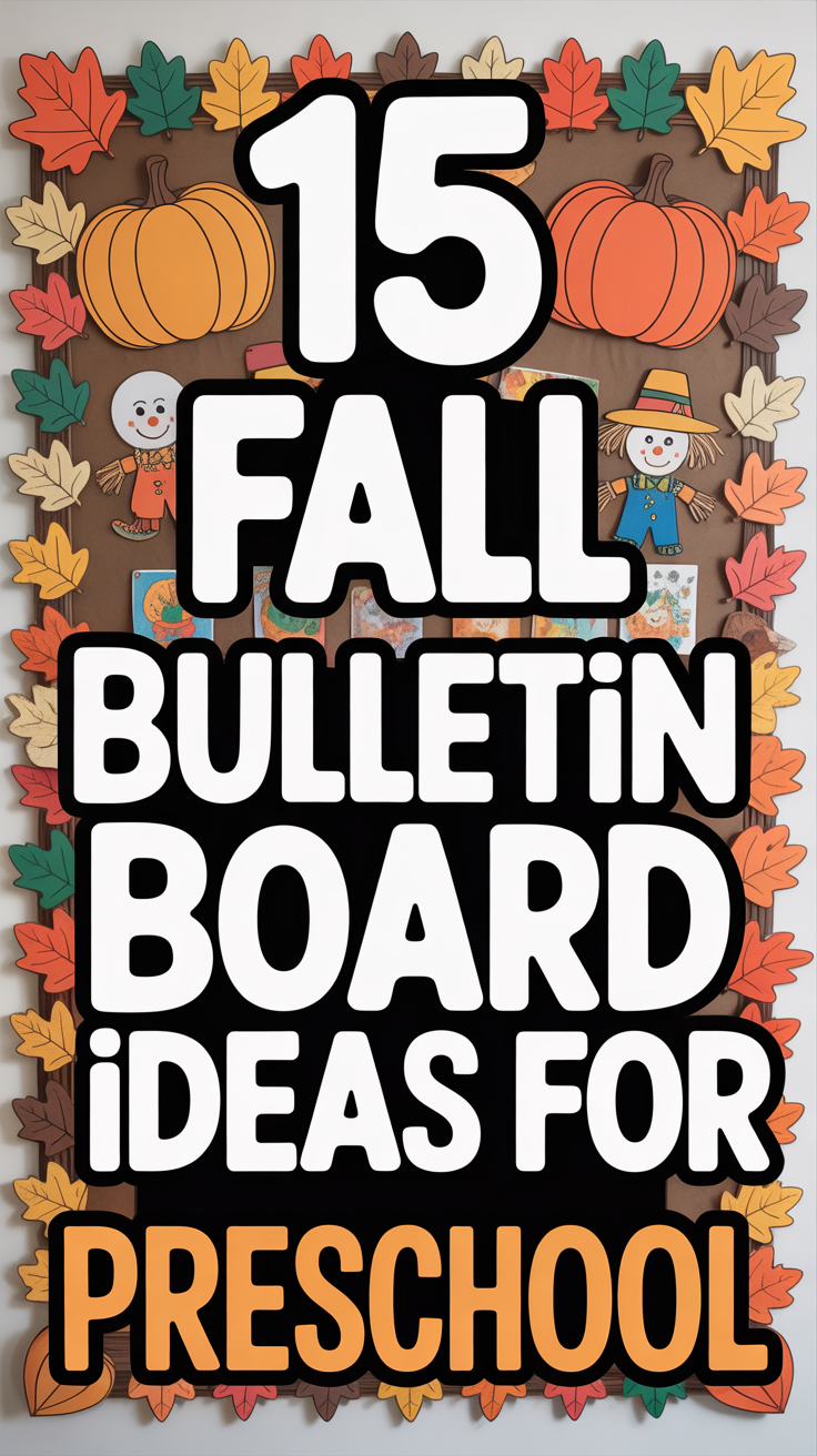 🍂 15 Fall Bulletin Board Ideas For Preschool