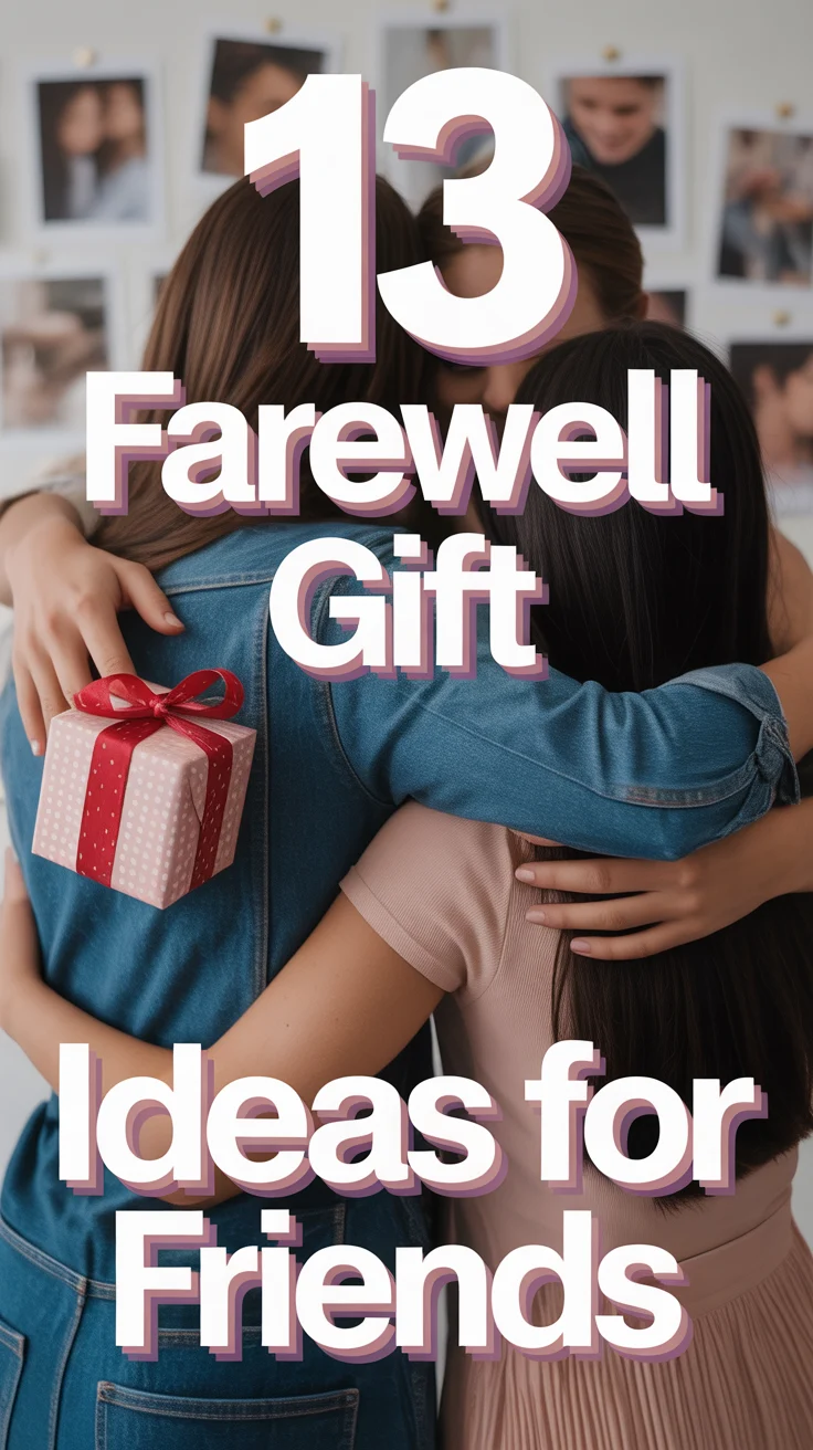 👋 13 Farewell Gift Ideas For Friends
