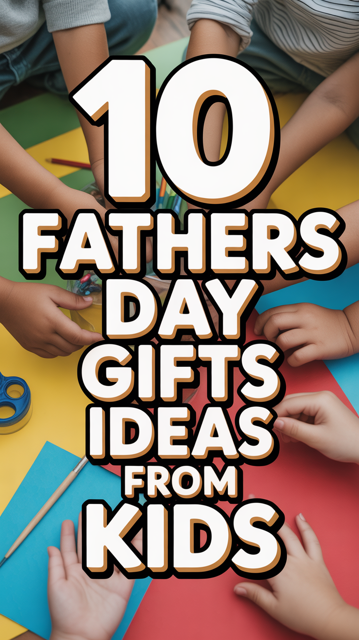 🎁 10 Fathers Day Gifts Ideas From Kids