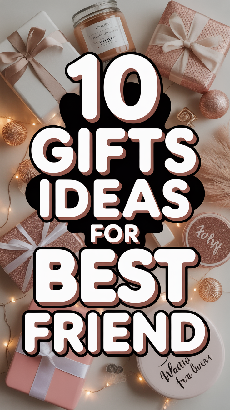 🎁 10 Gifts Ideas For Best Friend