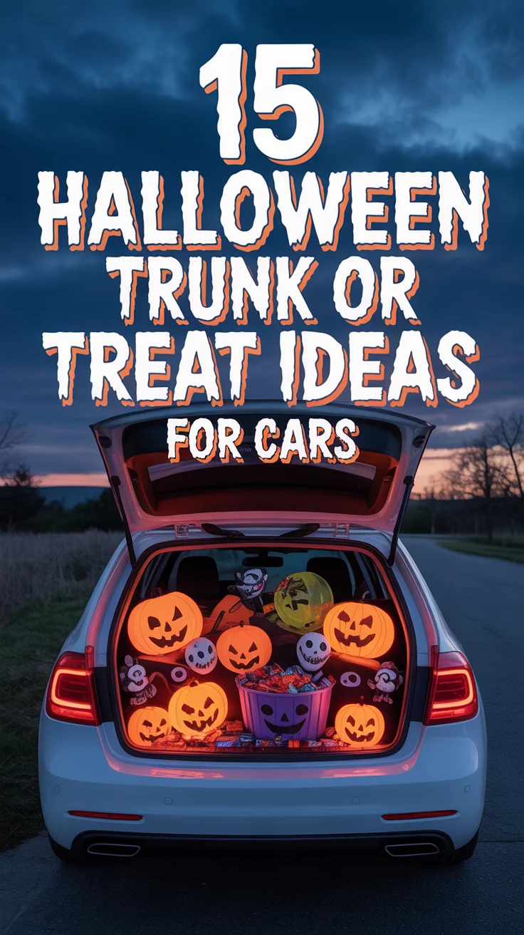 🎃 15 Halloween Trunk Or Treat Ideas For Cars
