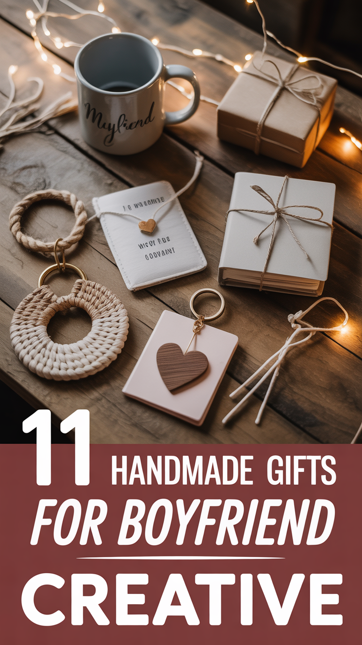 ✨ 11 Handmade Gifts For Boyfriend Creative