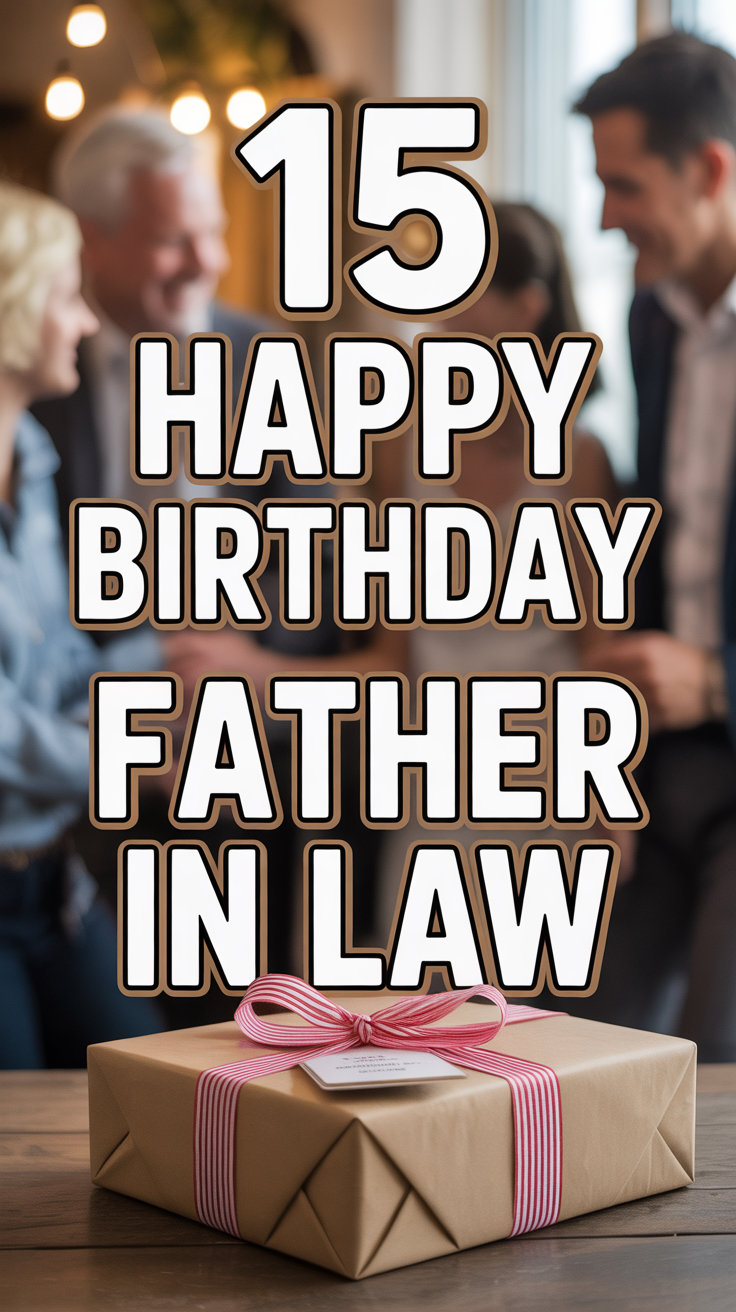 🎁 15 Happy Birthday Father In Law