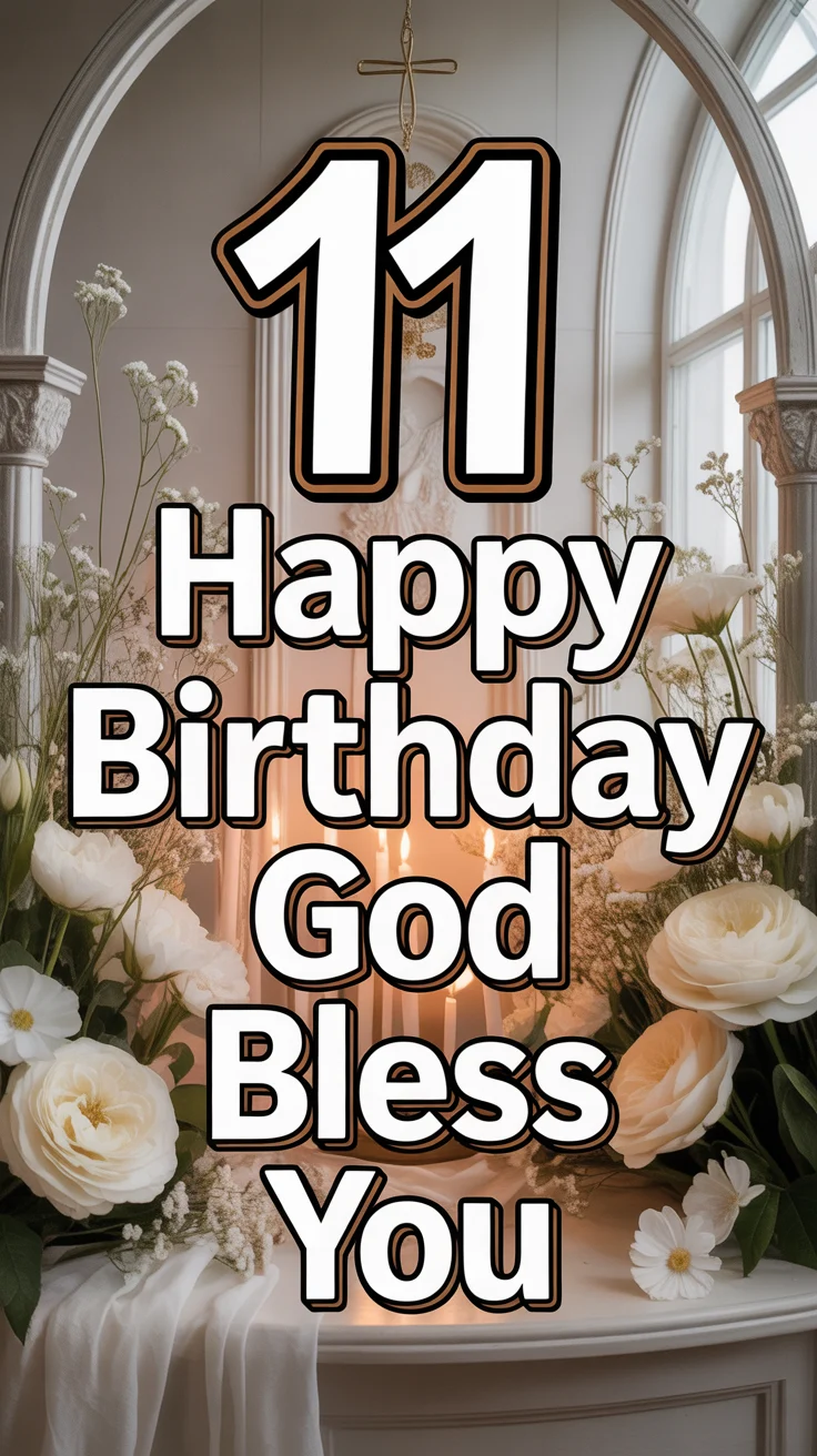 🥳 11 Happy Birthday God Bless You