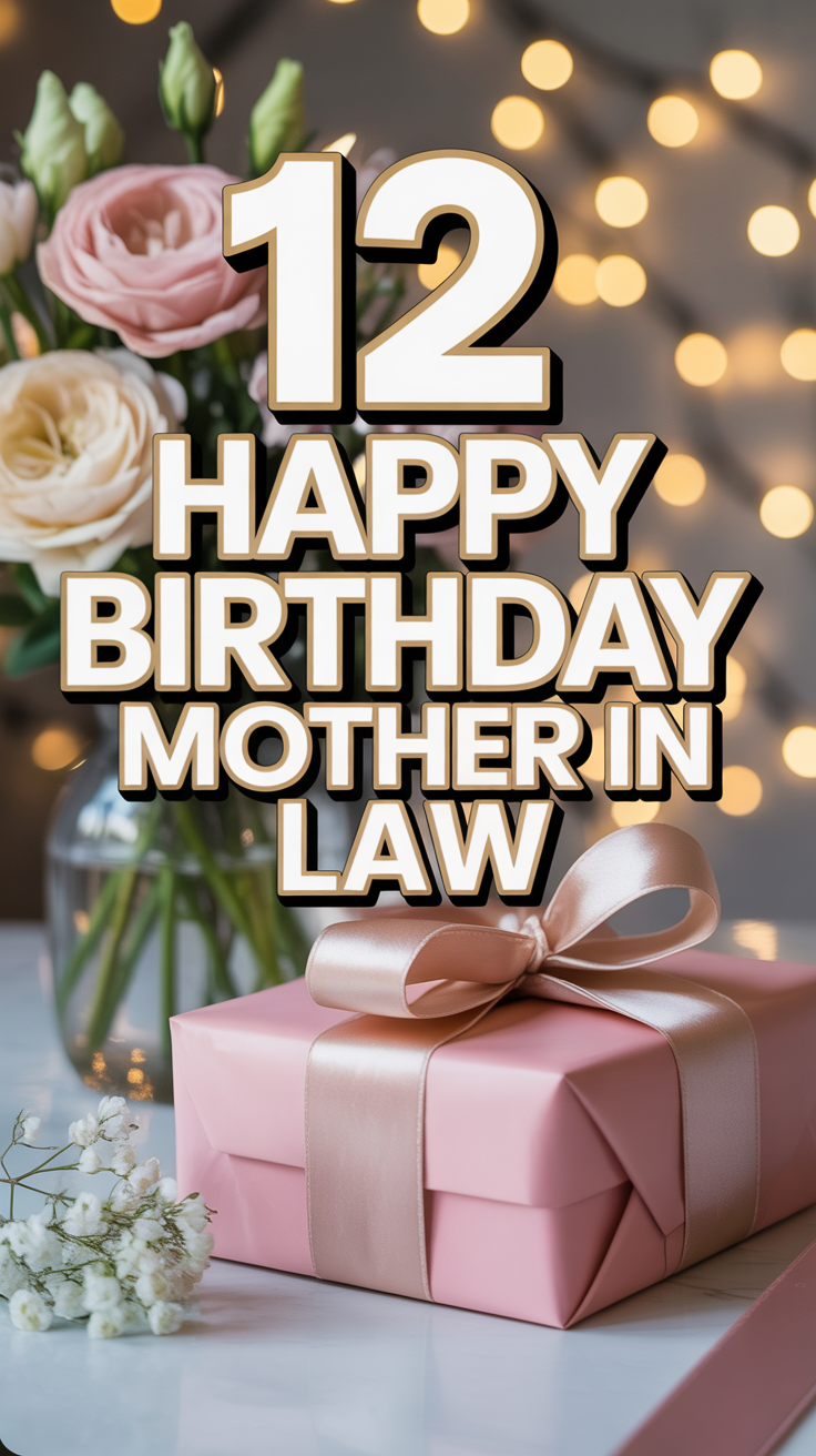 🥳 12 Happy Birthday Mother In Law