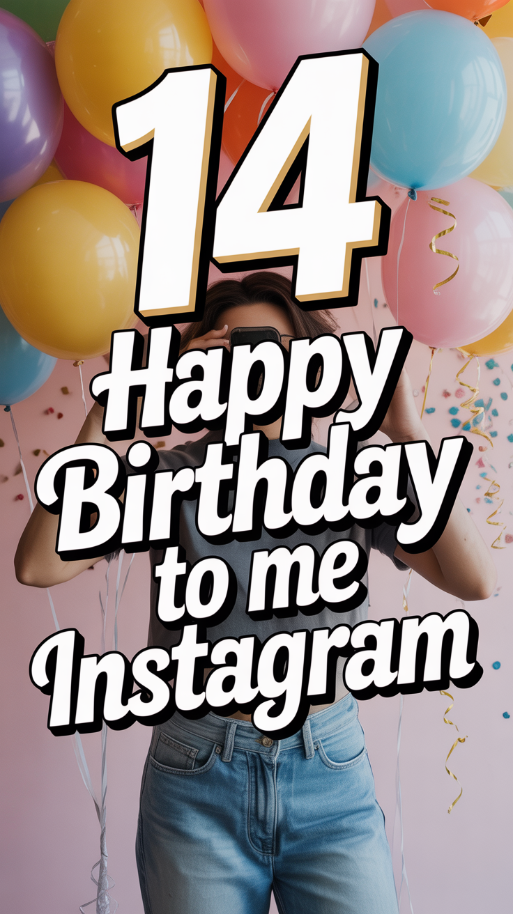 🥳 14 Happy Birthday To Me Instagram