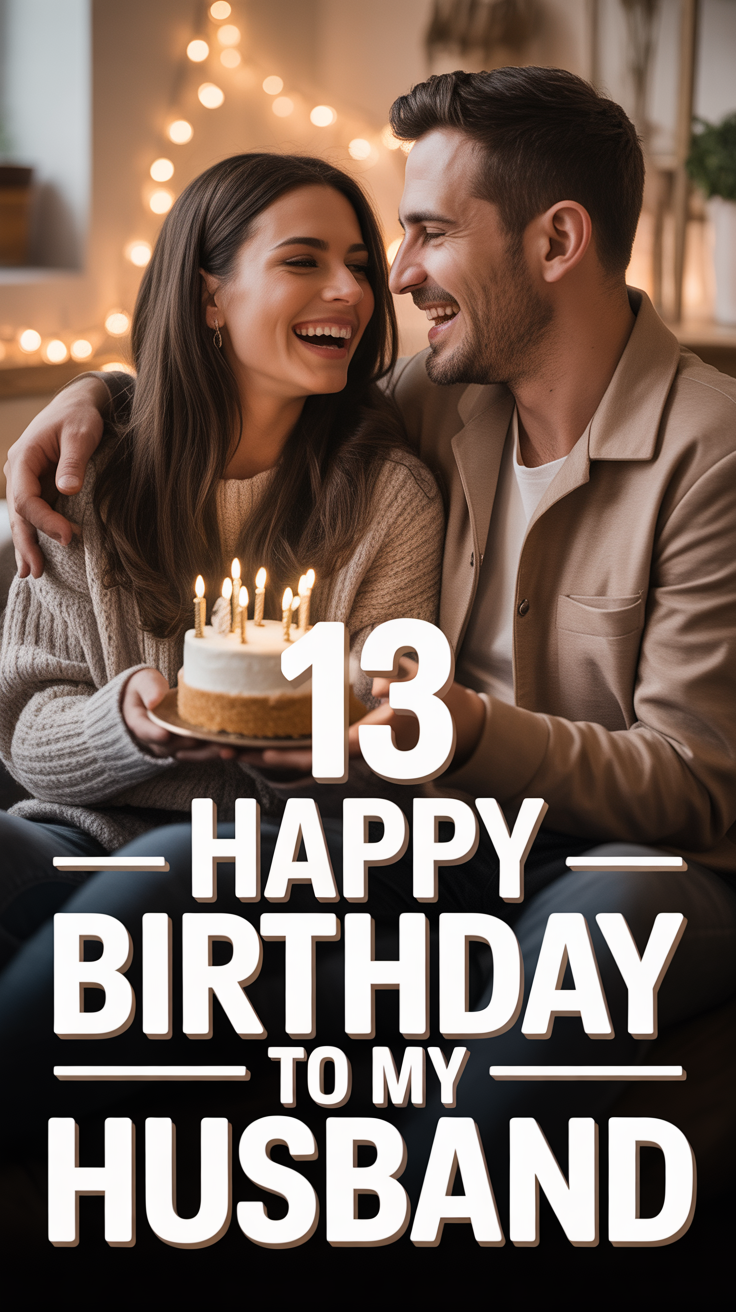 🎉 13 Happy Birthday To My Husband