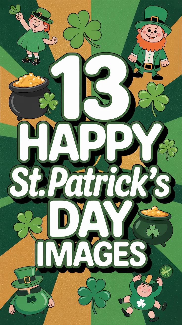 🍀 13 Happy St Patrick’s Day Images
