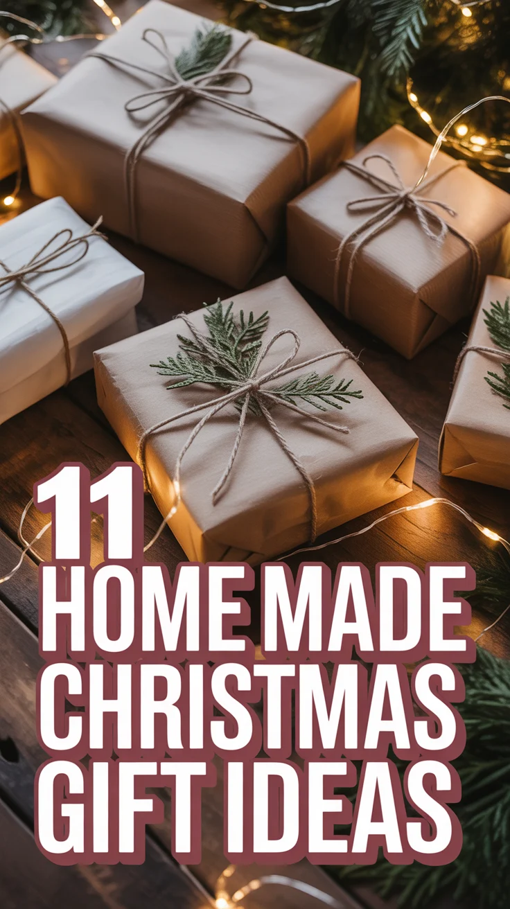 🎁 11 Home Made Christmas Gift Ideas