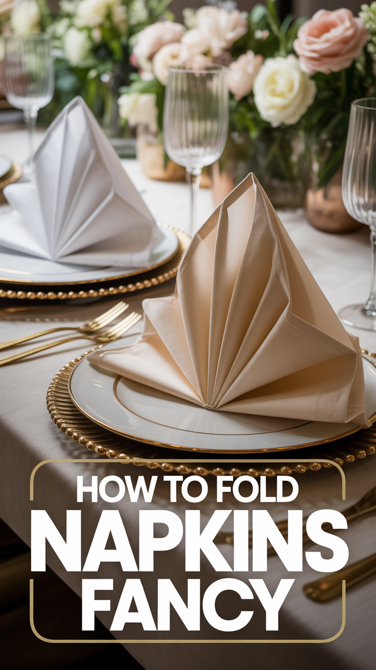 🎉 How To Fold Napkins Fancy