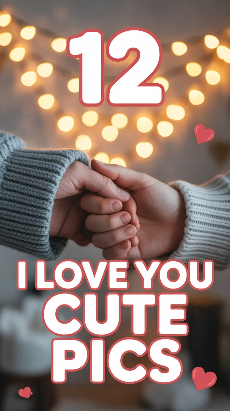 💖 12 I Love You Cute Pics