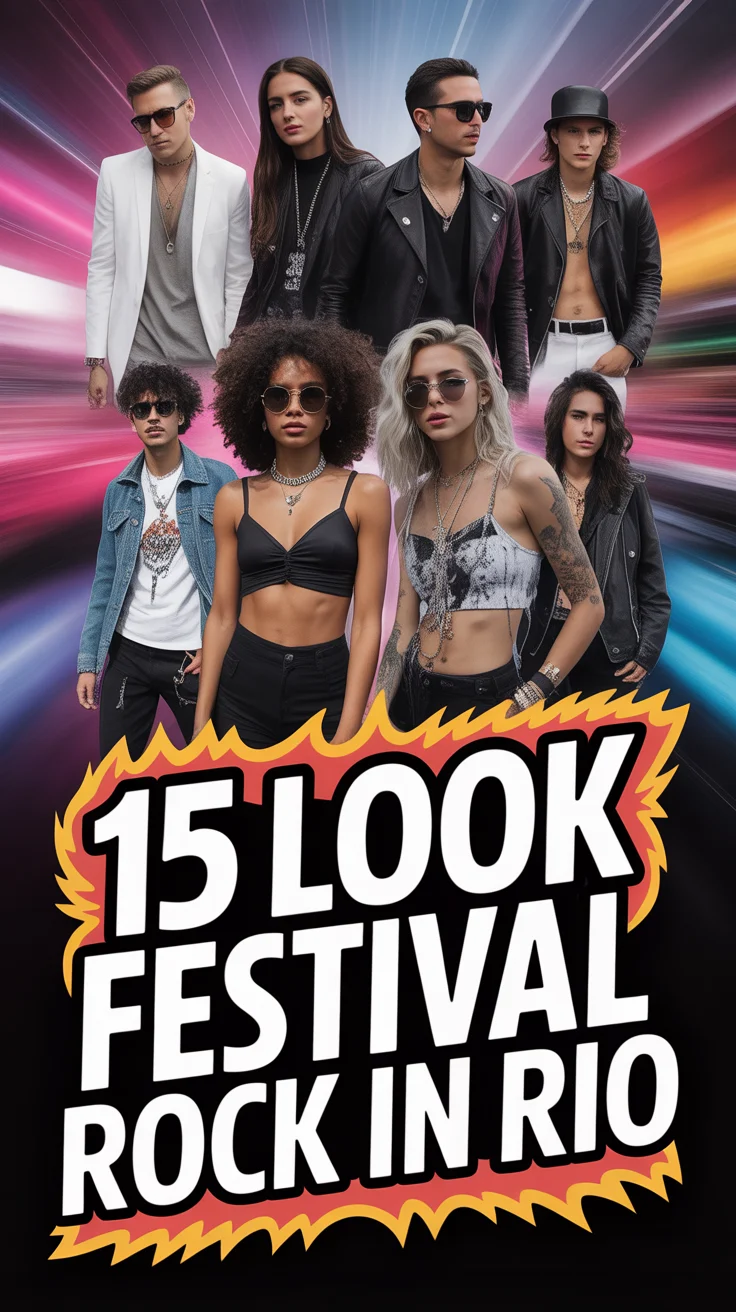 🎸 15 Look Festival Rock In Rio