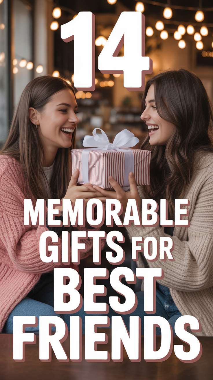 🤔 14 Memorable Gifts For Best Friends