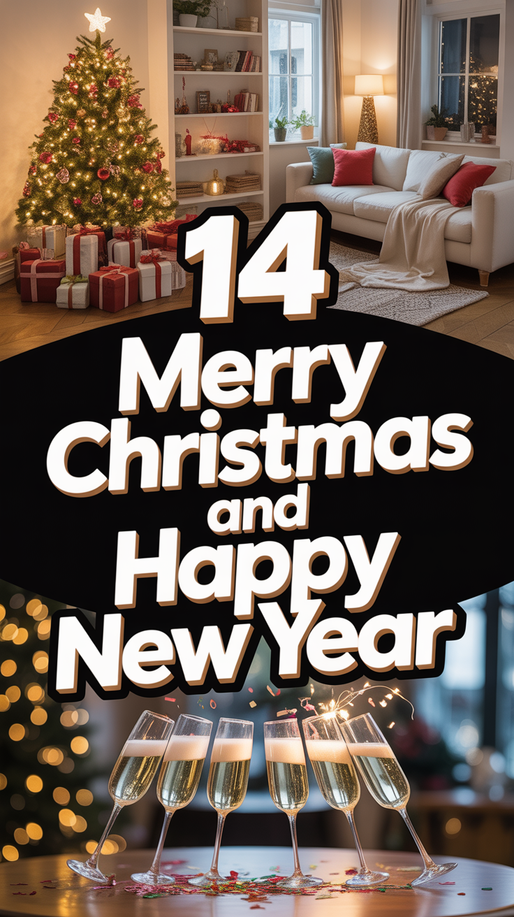 🎄 14 Merry Christmas And Happy New Year