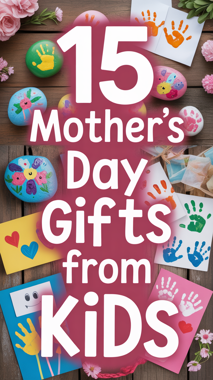 🎁 15 Mothers Day Gifts From Kids