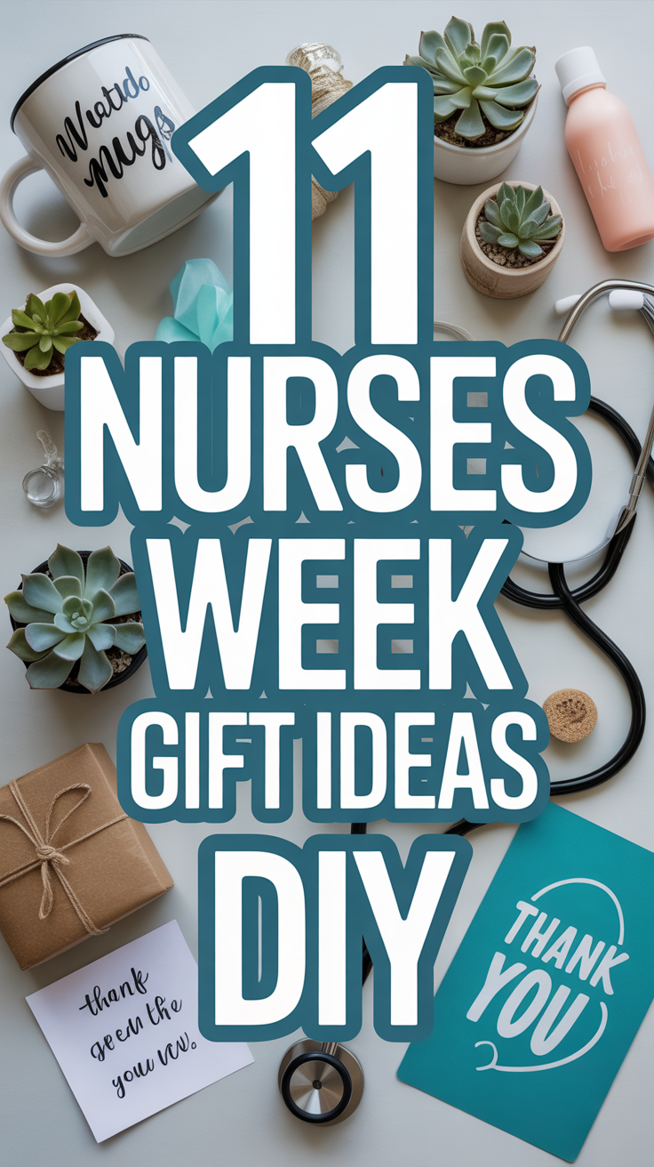🩺 11 Nurses Week Gift Ideas DIY
