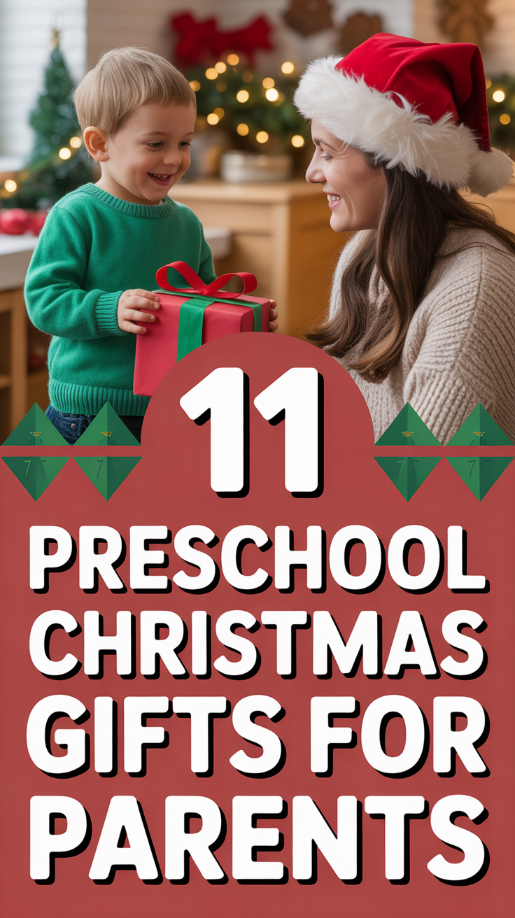🎁 11 Preschool Christmas Gifts For Parents