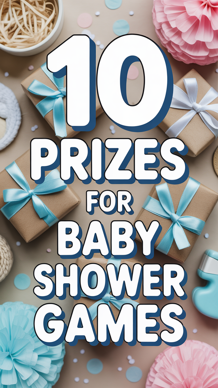 🎁 10 Prizes For Baby Shower Games