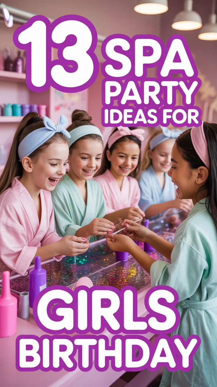 💅 13 Spa Party Ideas For Girls Birthday