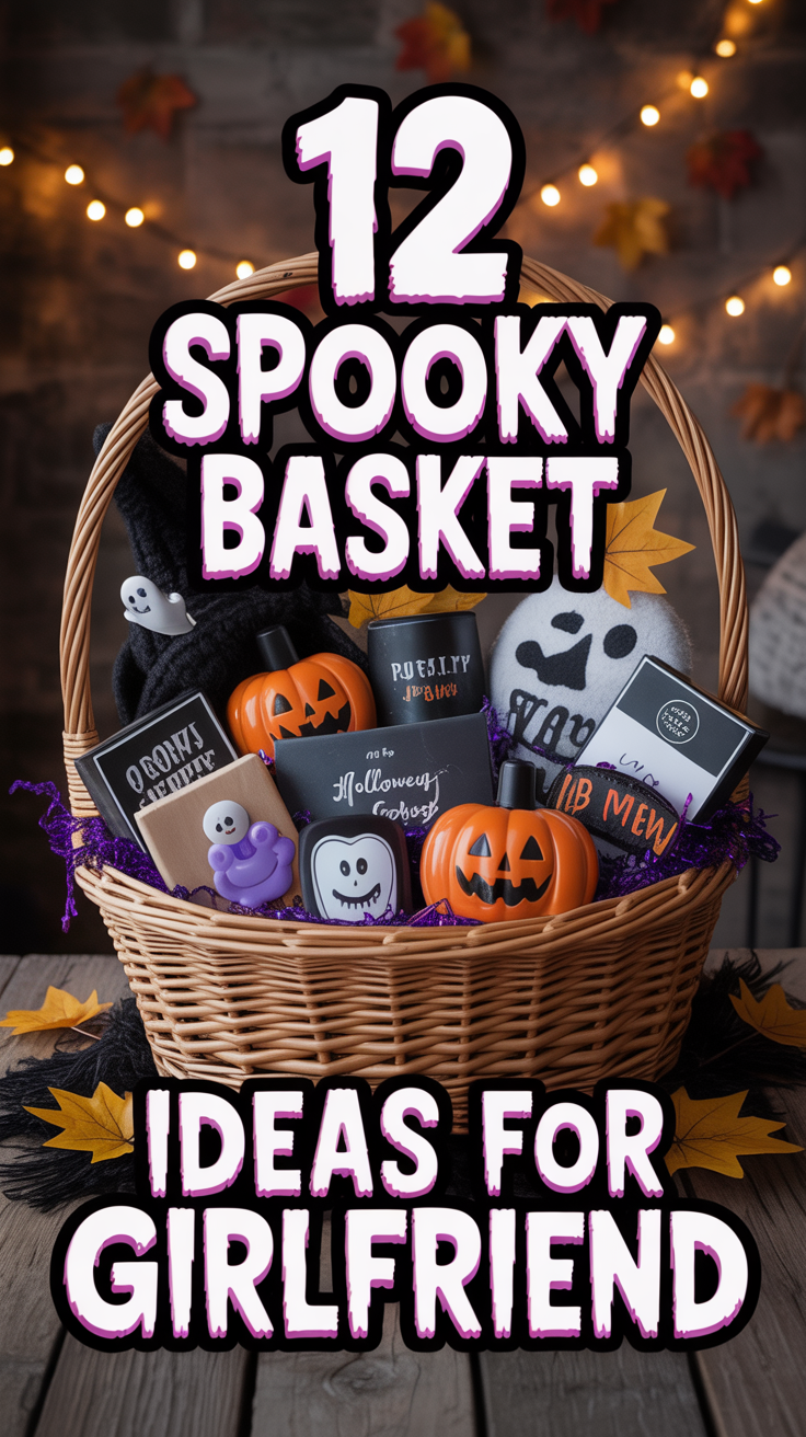🎃 12 Spooky Basket Ideas For Girlfriend