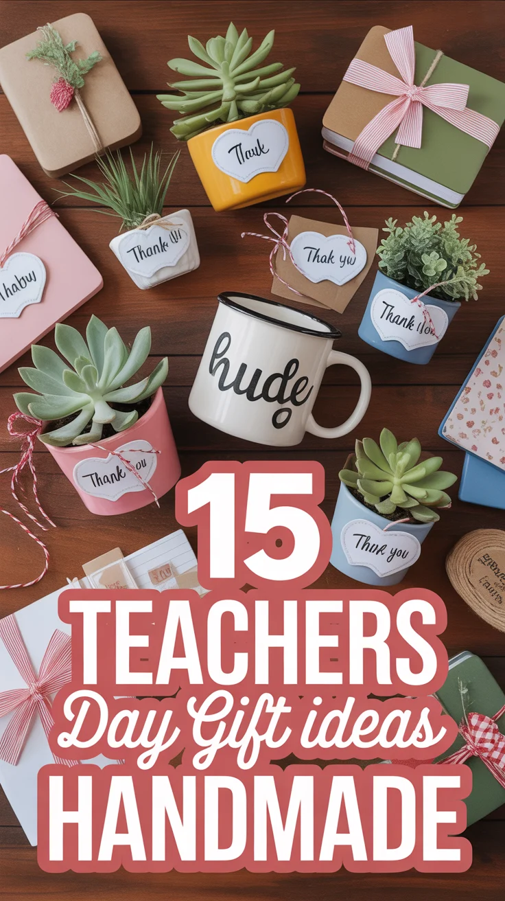 🍎 15 Teachers Day Gift Ideas Handmade