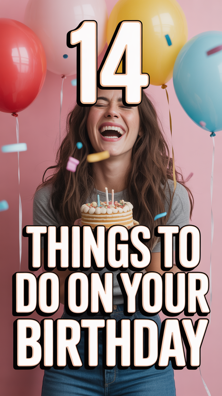 🎉 14 Things To Do On Your Birthday