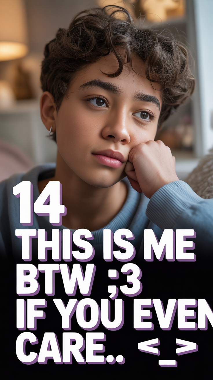 🧑 14 This Is Me BTW :3 If You Even Care.. ^_^