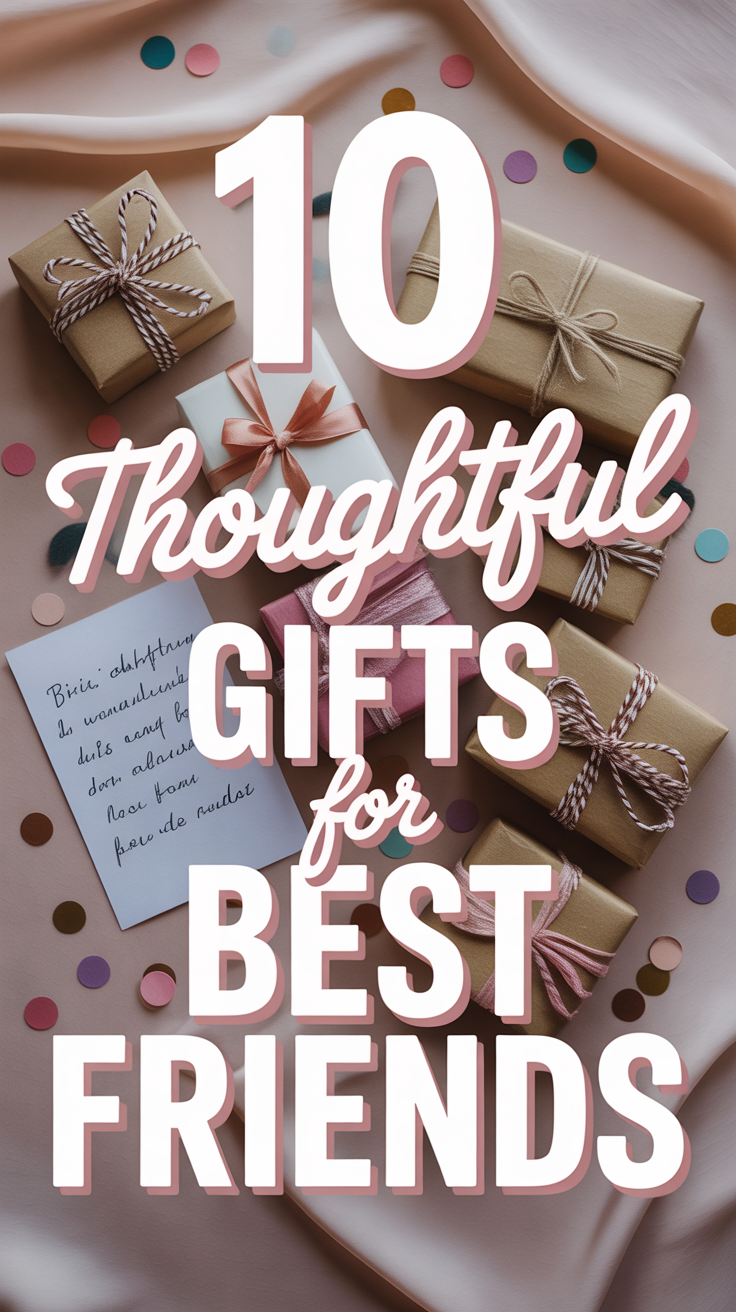 🎁 10 Thoughtful Gifts For Best Friends