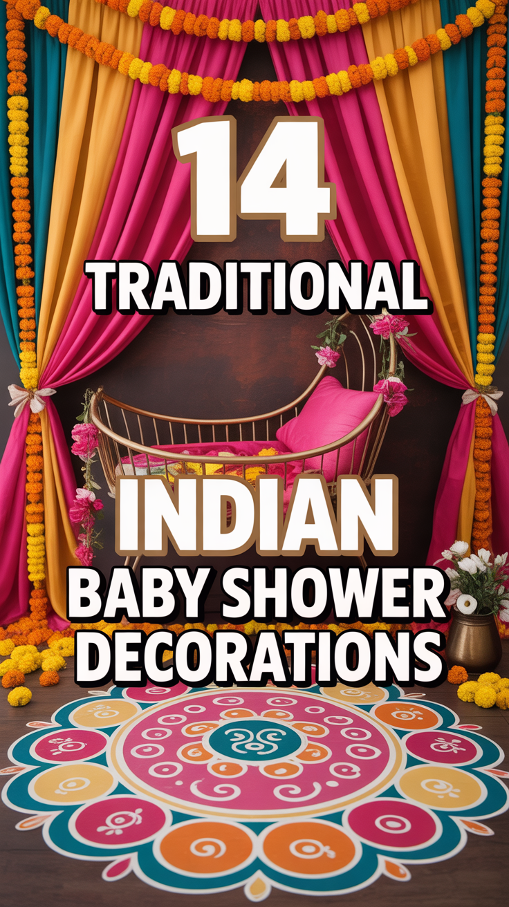 👶 14 Traditional Indian Baby Shower Decorations