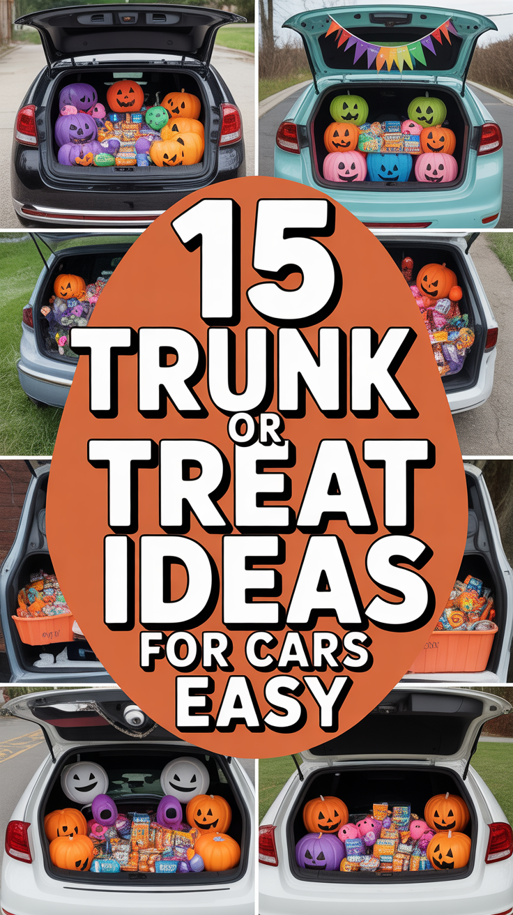 🎃 15 Trunk Or Treat Ideas For Cars Easy