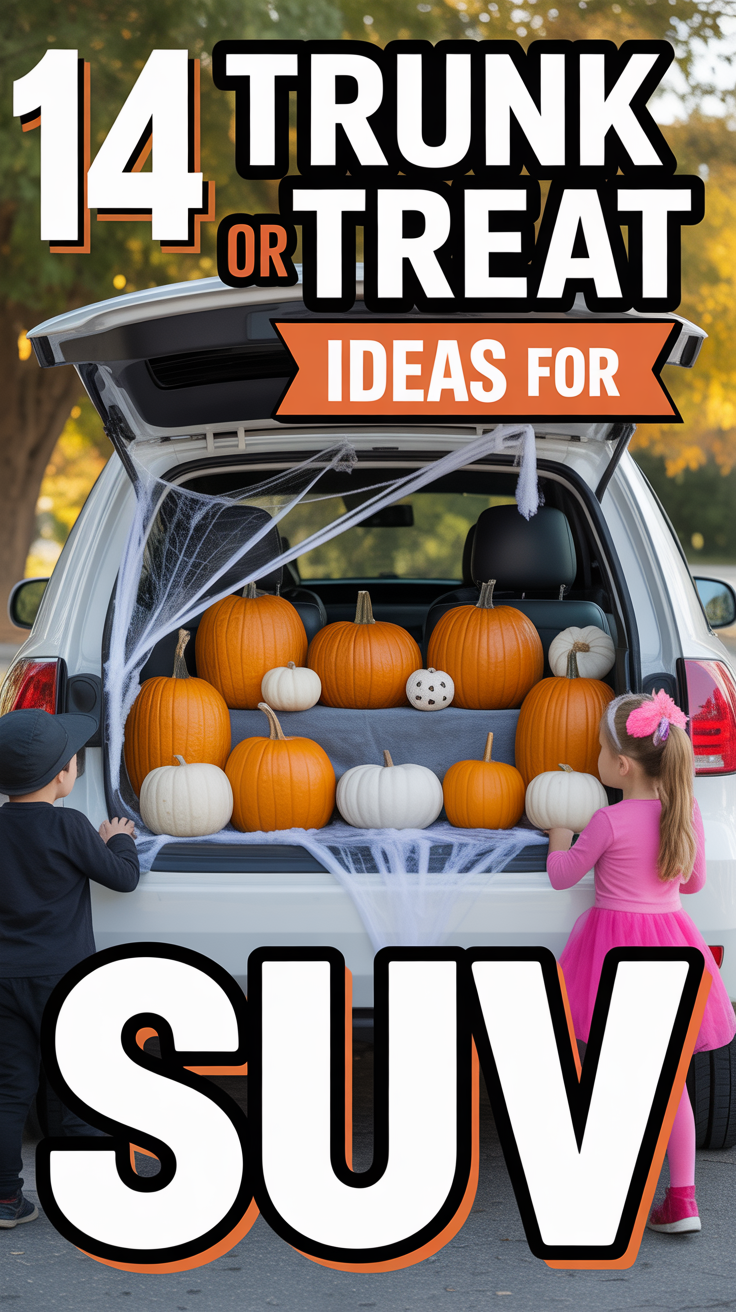 🎃 14 Trunk Or Treat Ideas For SUV