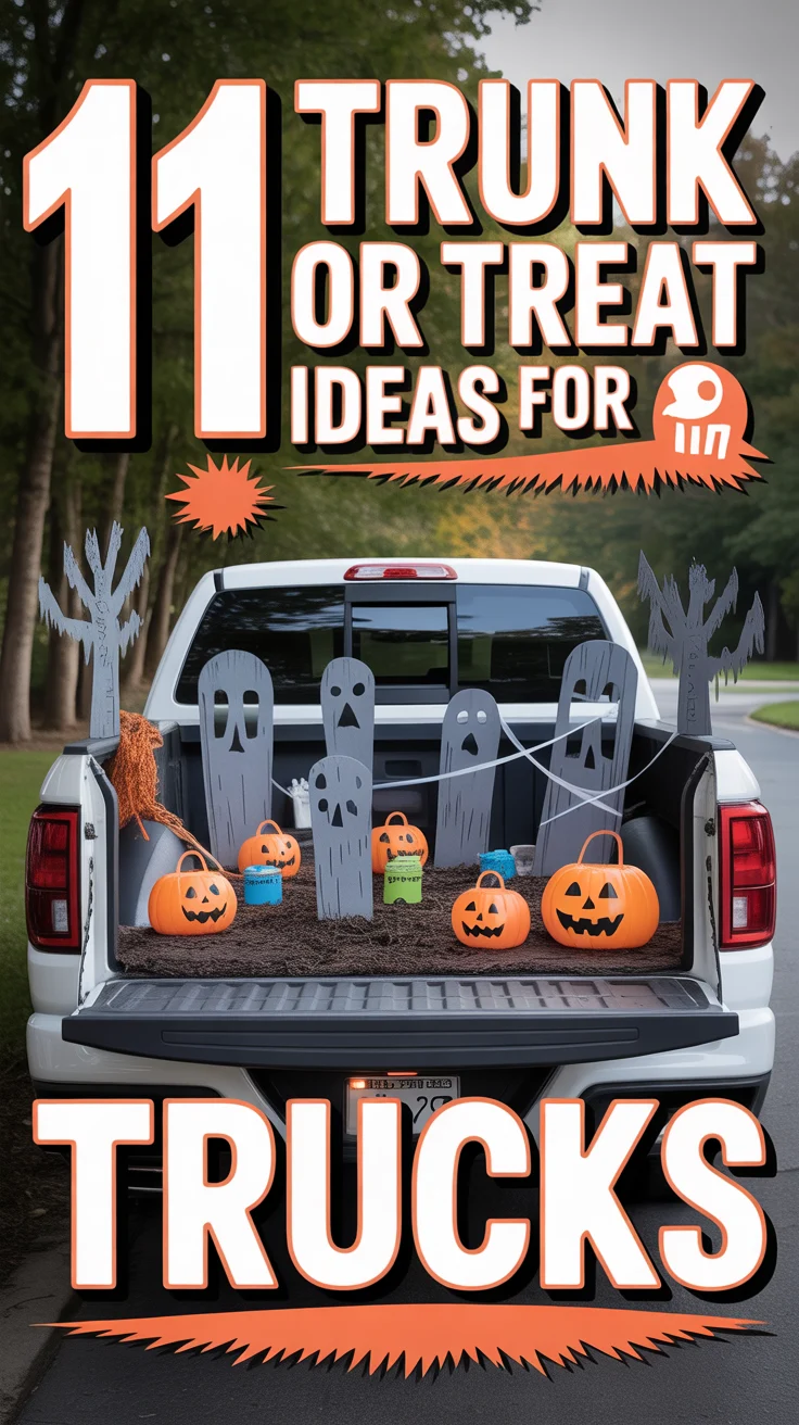 🎃 11 Trunk Or Treat Ideas For Trucks