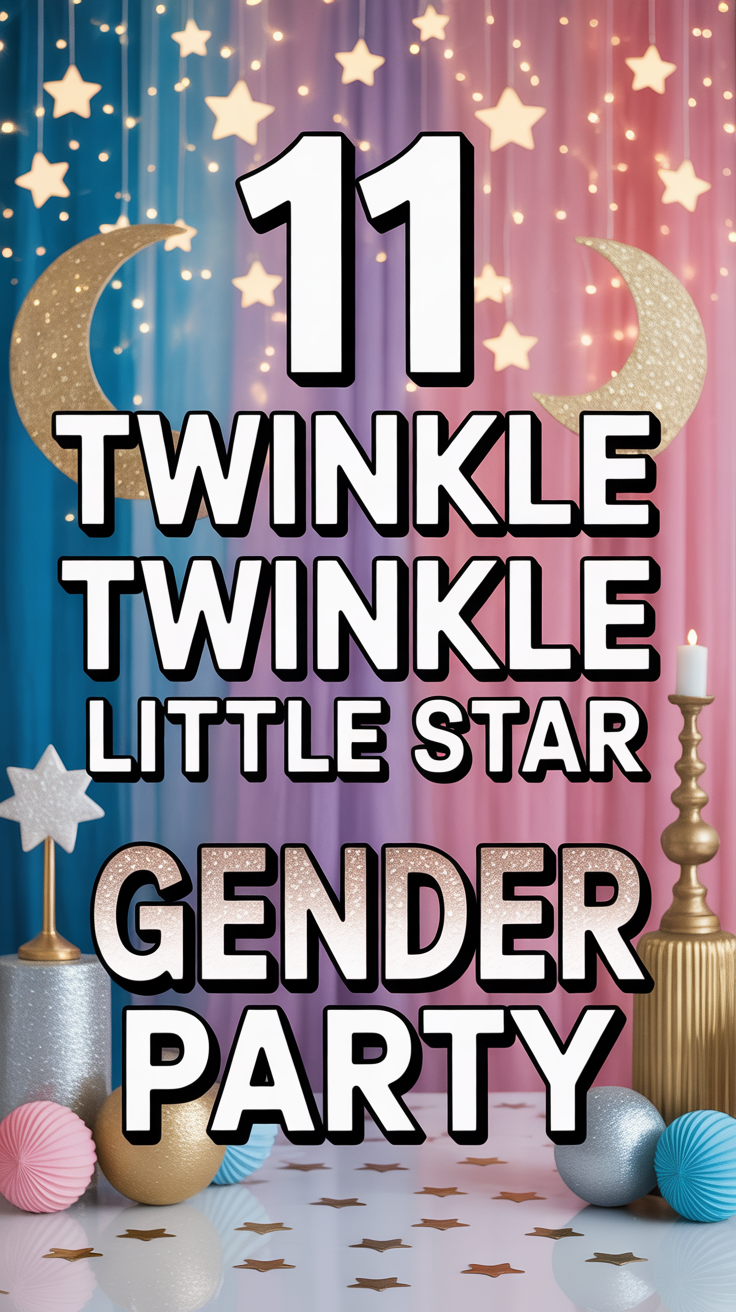 ✨ 11 Twinkle Twinkle Little Star Gender Party