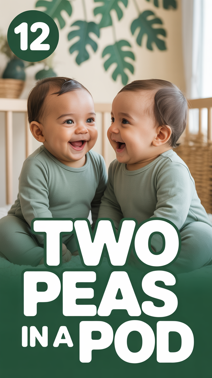 🌱 12 Two Peas In A Pod