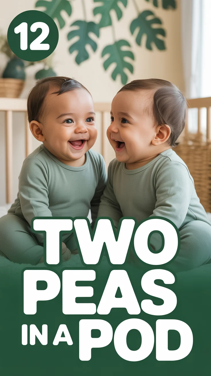 🌱 12 Two Peas In A Pod