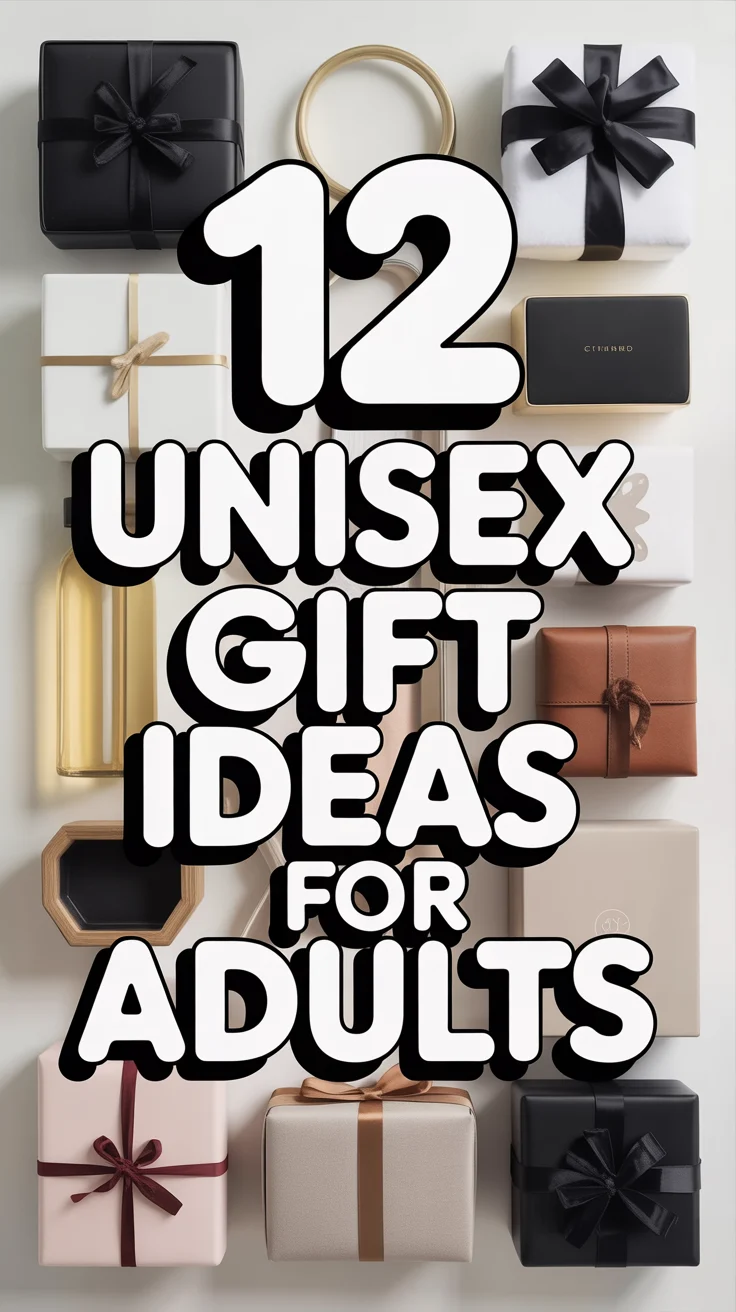 🎁 12 Unisex Gift Ideas For Adults