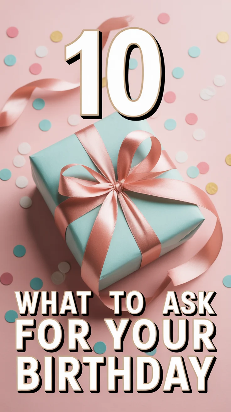 🎁 10 What To Ask For Your Birthday