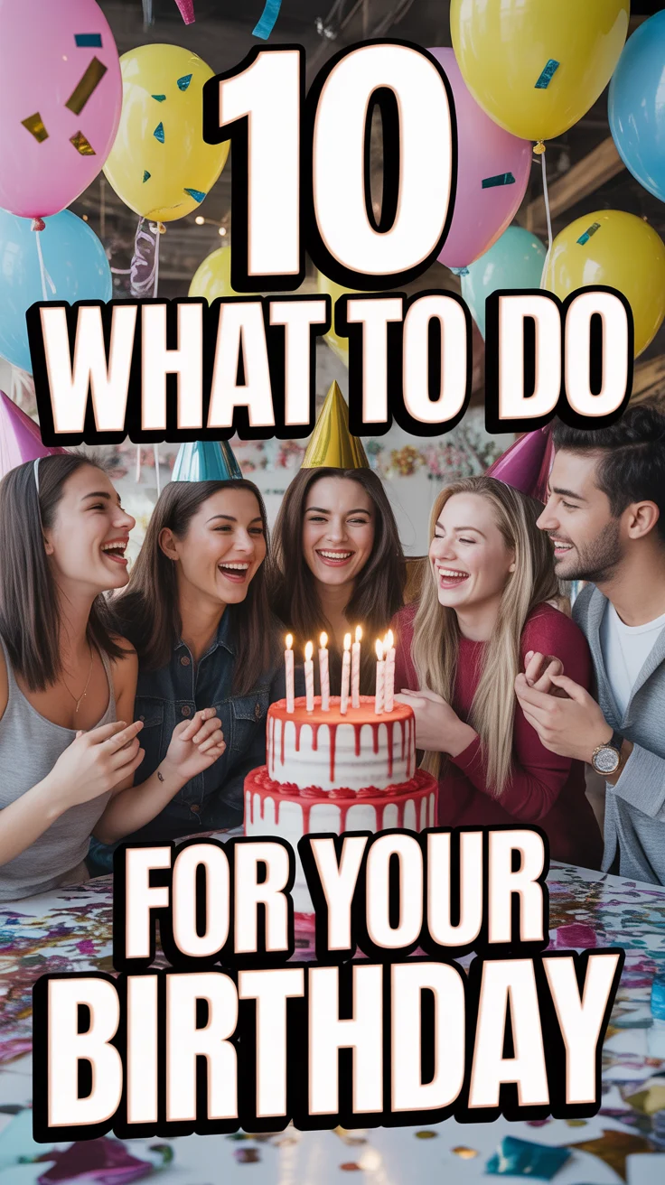 🎂 10 What To Do For Your Birthday