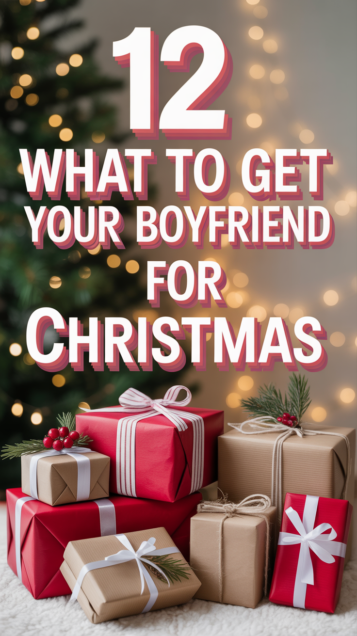 🎁12 What To Get Your Boyfriend For Christmas
