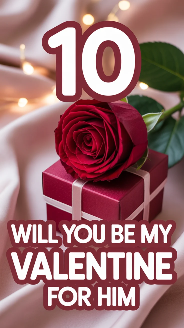 💖 10 Will You Be My Valentine For Him