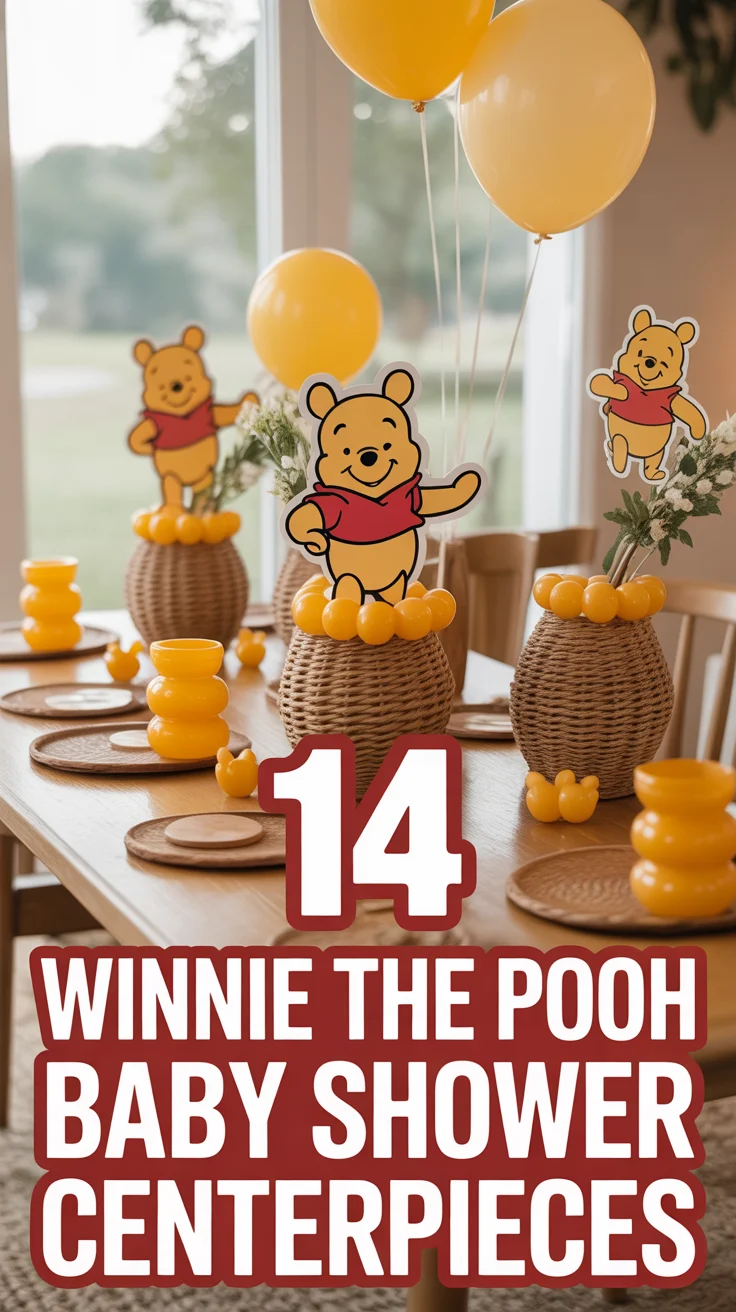 🍯 14 Winnie The Pooh Baby Shower Centerpieces
