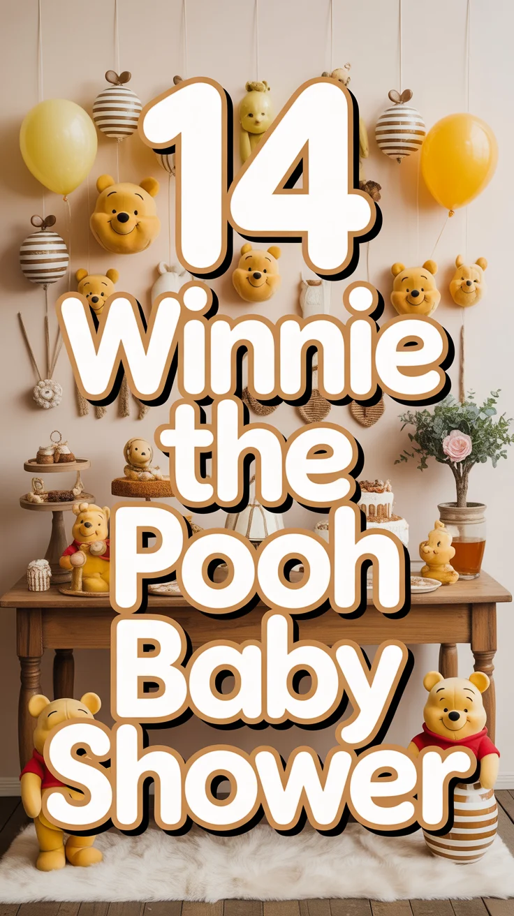 🍯 14 Winnie The Pooh Baby Shower