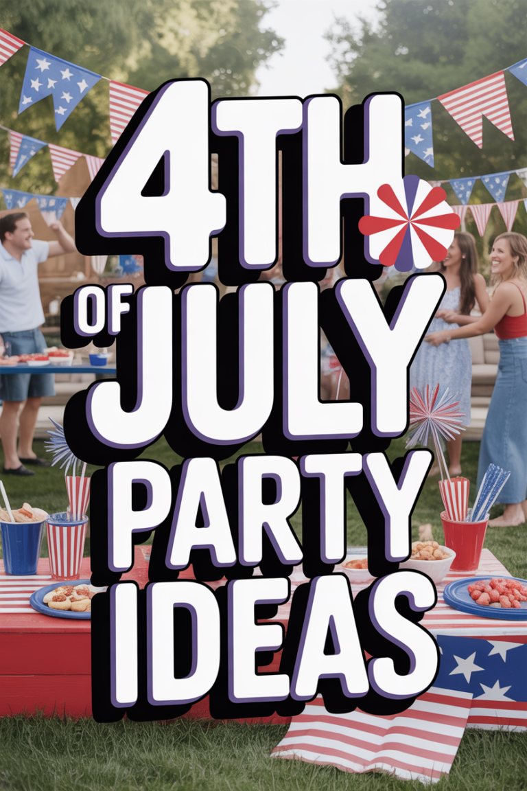 🎉 4th Of July Party Ideas