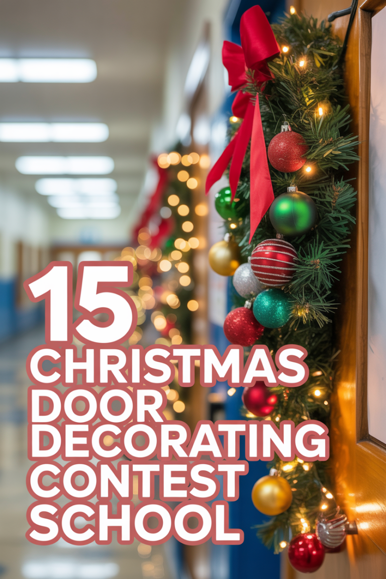 🎄 15 Christmas Door Decorating Contest School
