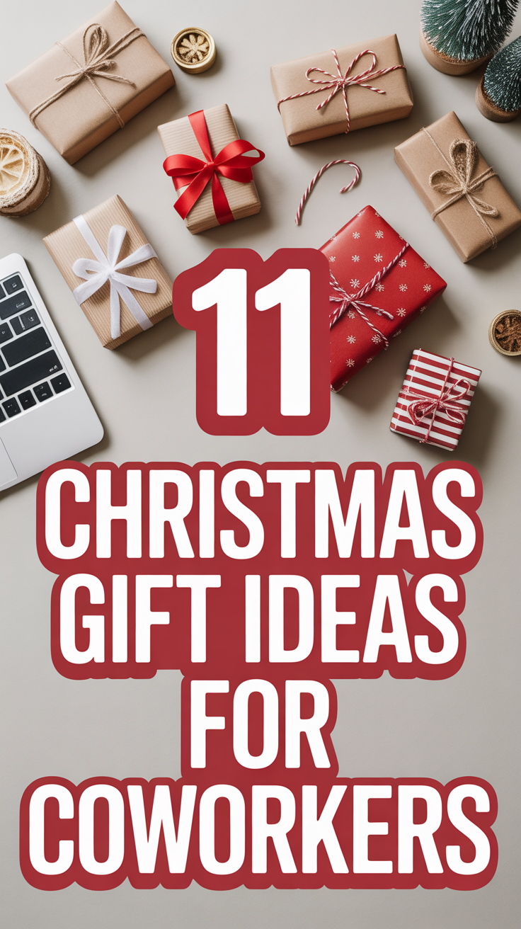 🎁 11 Christmas Gift Ideas For Coworkers