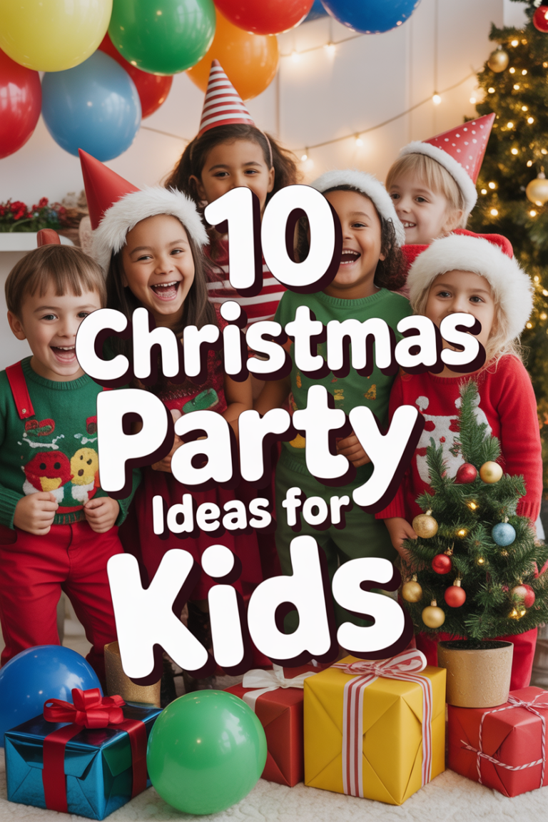 🎄 10 Christmas Party Ideas For Kids