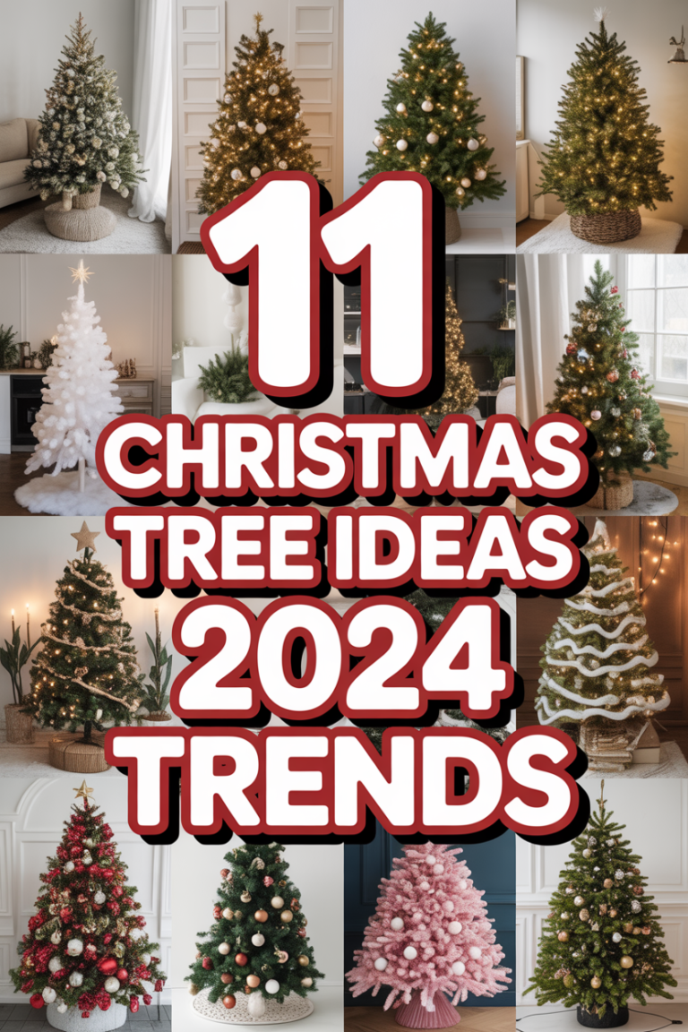 🎄 11 Christmas Tree Ideas 2024 Trends