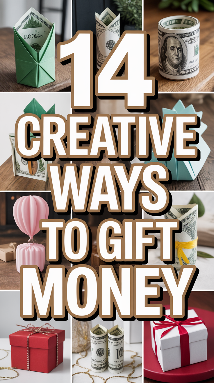 💰 14 Creative Ways To Gift Money
