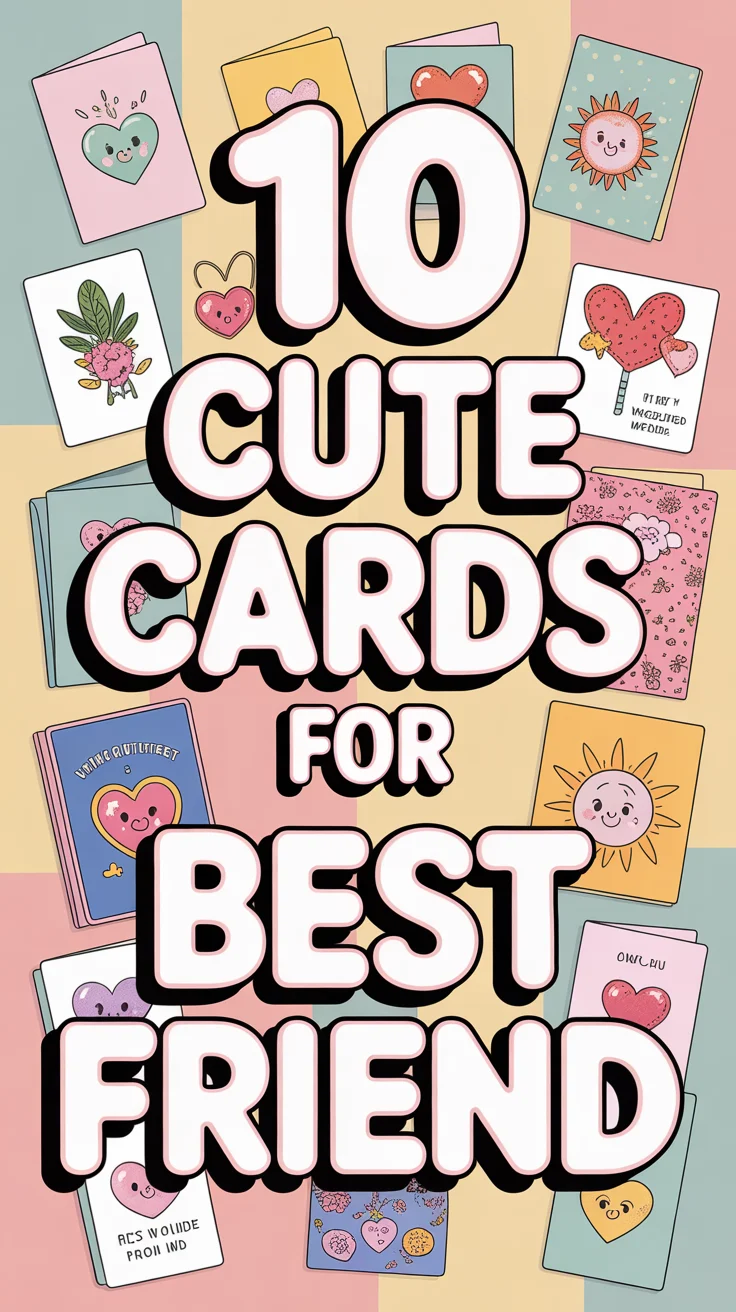 🧡 10 Cute Cards For Best Friend