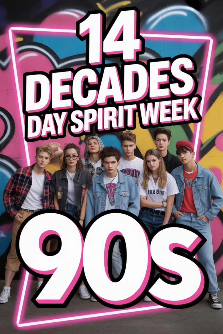 📼 14 Decades Day Spirit Week 90S